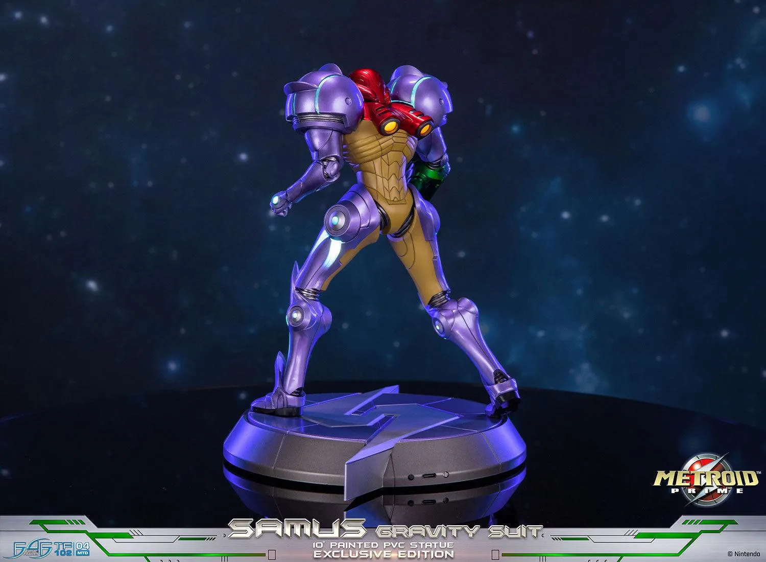 First 4 Figures Samus Gravity Suit statuetă PVC Exclusive