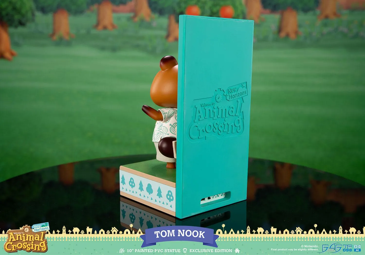 First 4 Figures Animal Crossing Tom Nook statueta Exclusive sunet