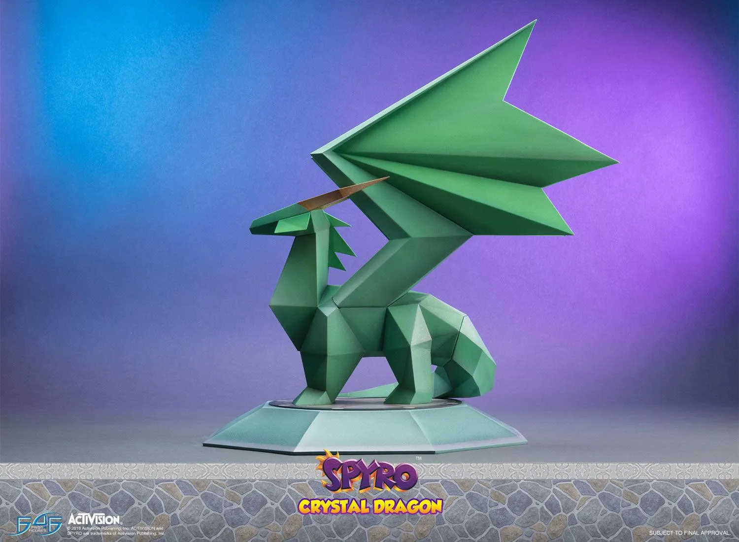 First 4 Figures Spyro Crystal Dragon statueta regular 56cm rasina