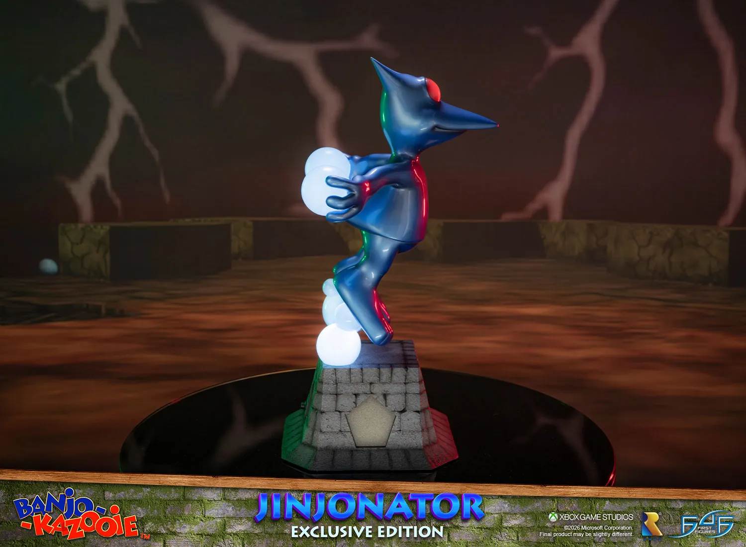 First 4 Figures Banjo-Kazooie Jinjonator Statuetă Exclusive LED