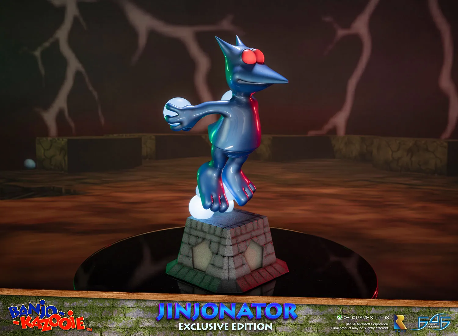 First 4 Figures Banjo-Kazooie Jinjonator Statuetă Exclusive LED