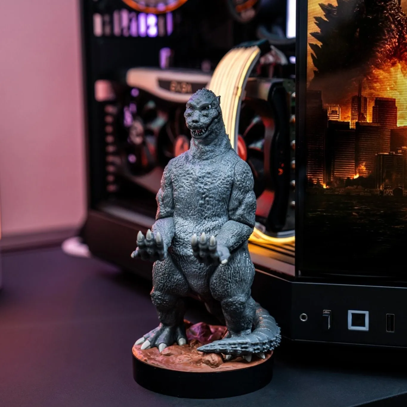 Exquisite Gaming Cable Guys Gojira suport controller 22 cm