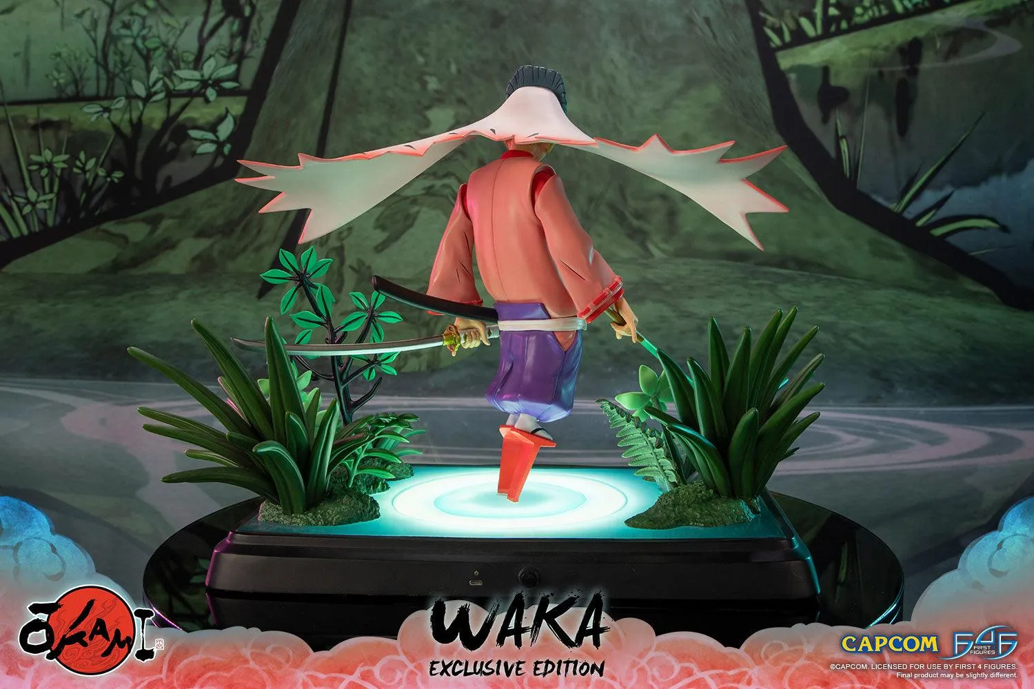 First 4 Figures Okami Waka statueta rasina Exclusive LED
