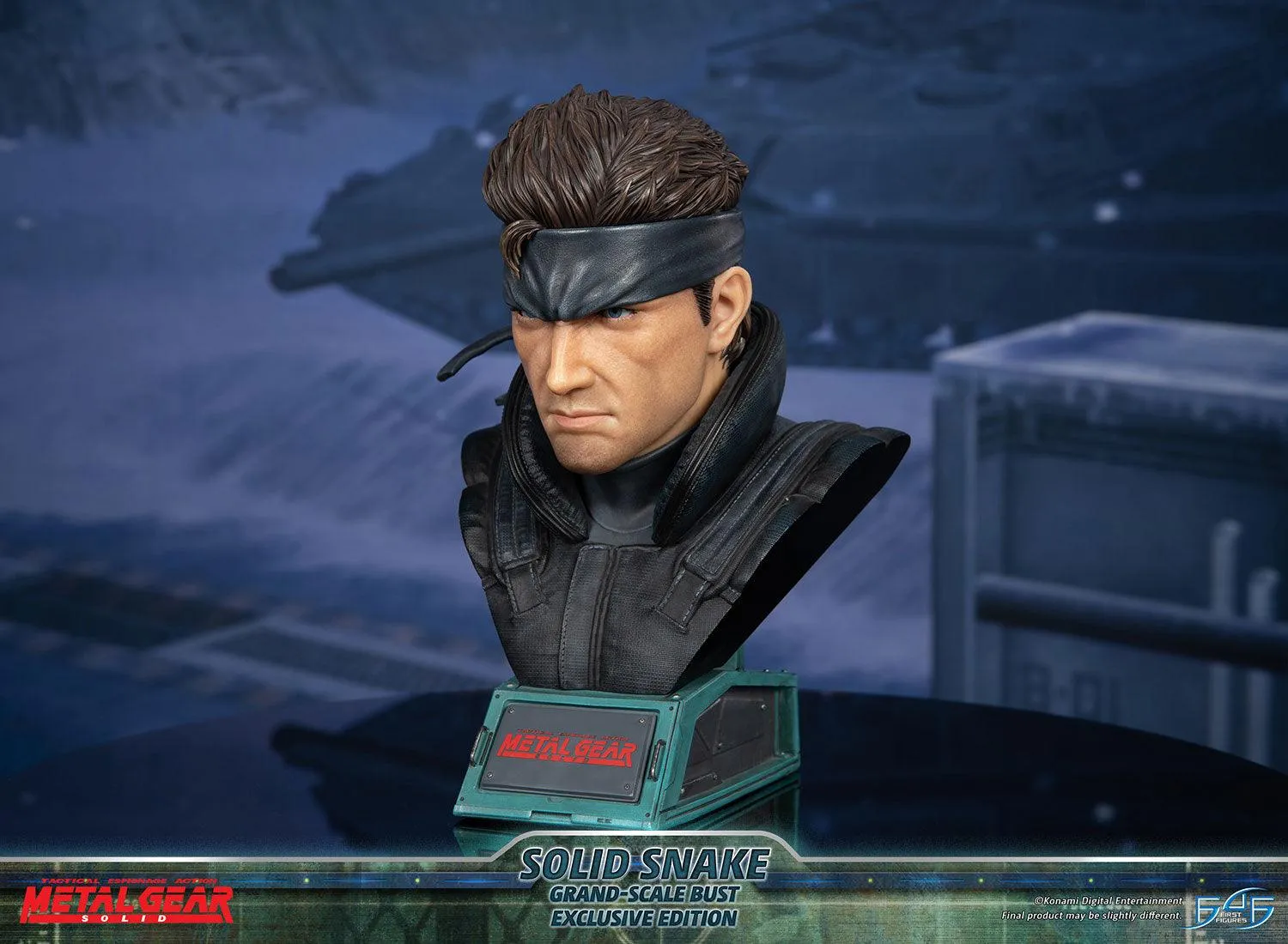 First 4 Figures Metal Gear Solid Solid Snake bust Exclusive GSB