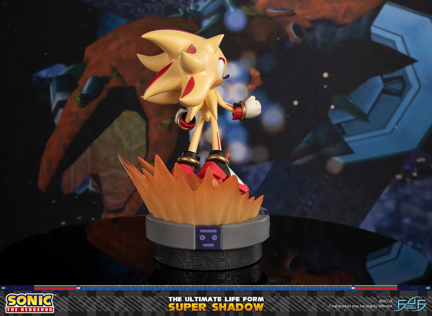 First 4 Figures Sonic Super Shadow Ultimate statuetă 32 cm