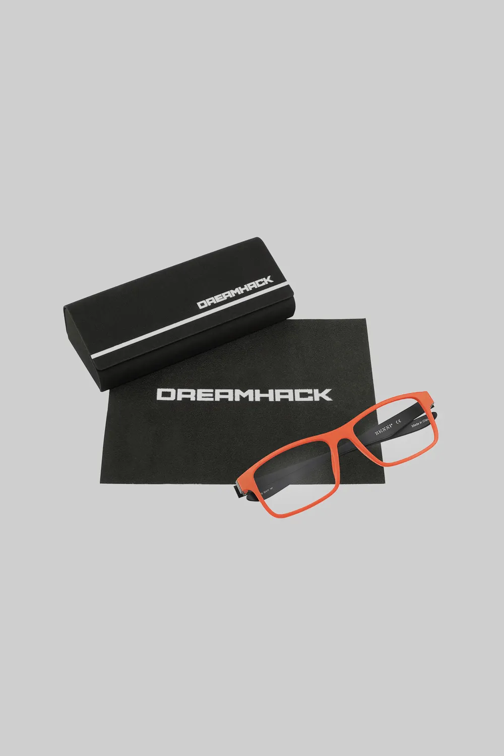 DreamHack x Zenni ULTEM ochelari gaming portocaliu-negru usori