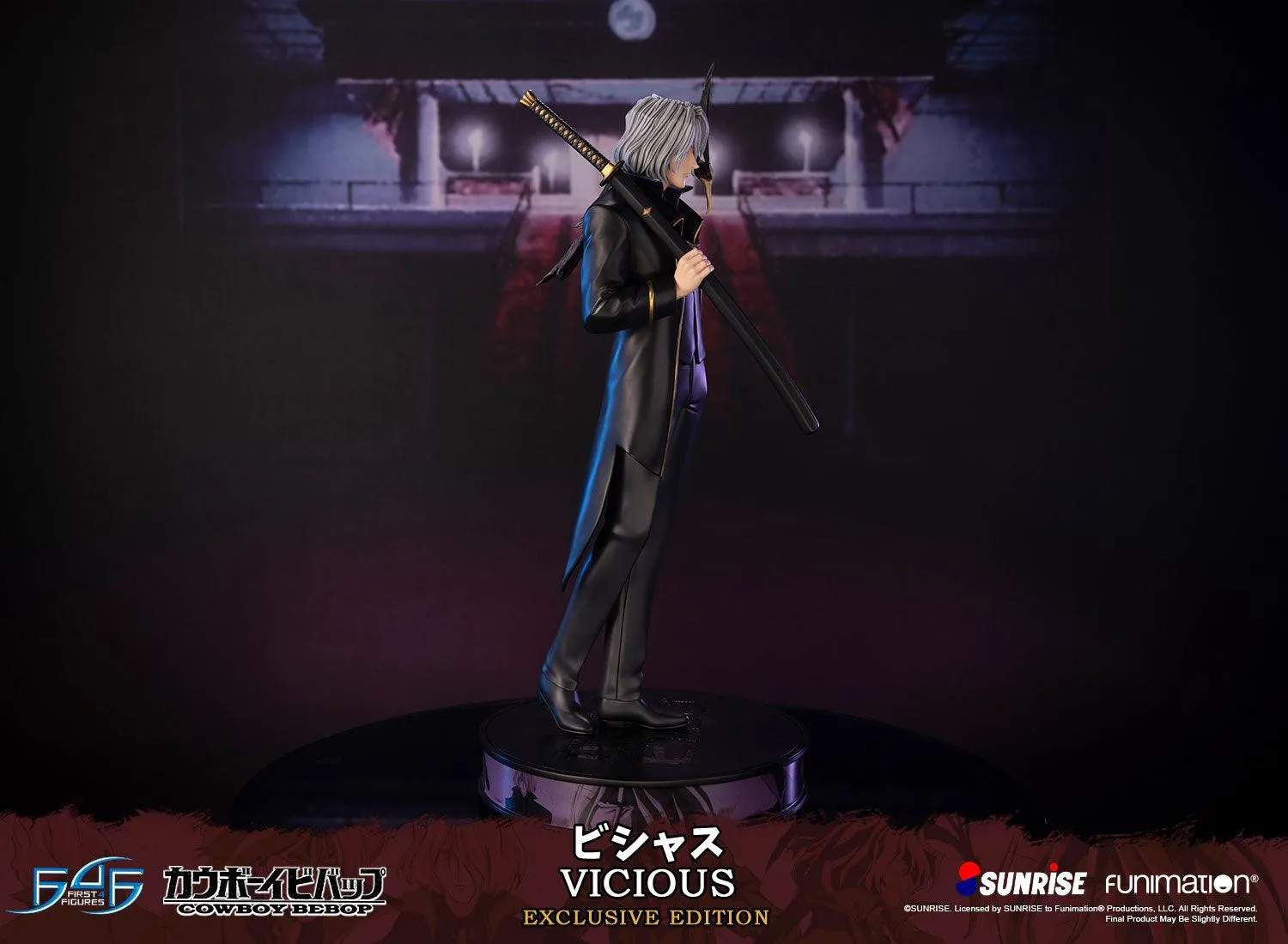 First 4 Figures Cowboy Bebop Vicious statuetă Exclusive 56 cm