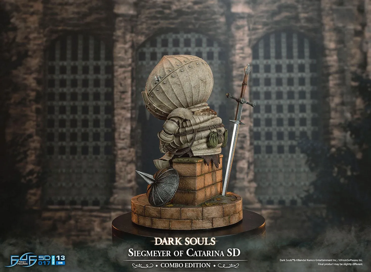 First 4 Figures Dark Souls Siegmeyer Siegward statueta Combo Edition rasina