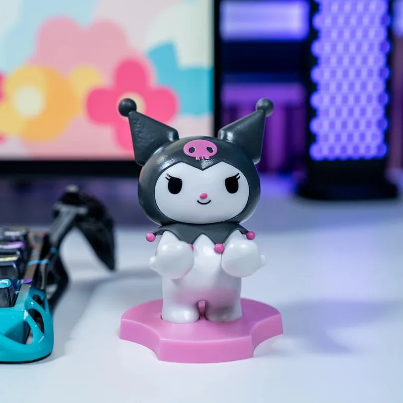 Exquisite Gaming Mini Cable Guys Kuromi stand telefon