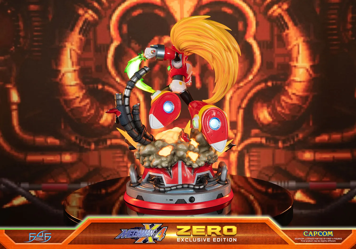 First 4 Figures Mega Man X Zero statueta Exclusive LED