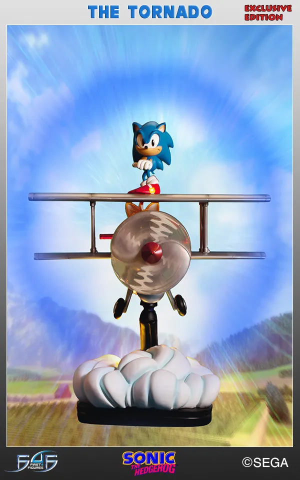 First 4 Figures Sonic Tornado dioramă avion Exclusive cu LED