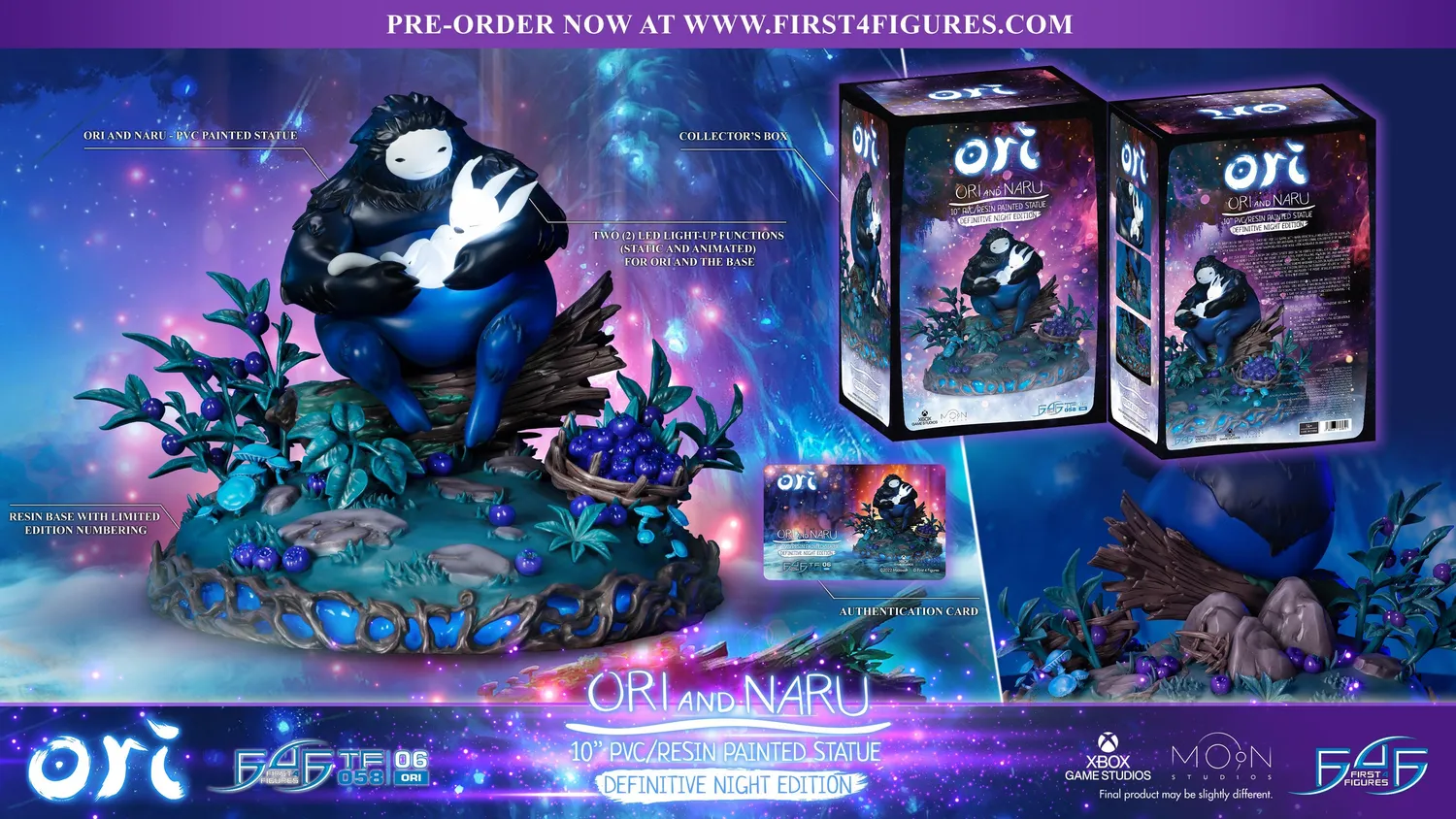 First 4 Figures Ori Naru statuetă Definitive Night LED