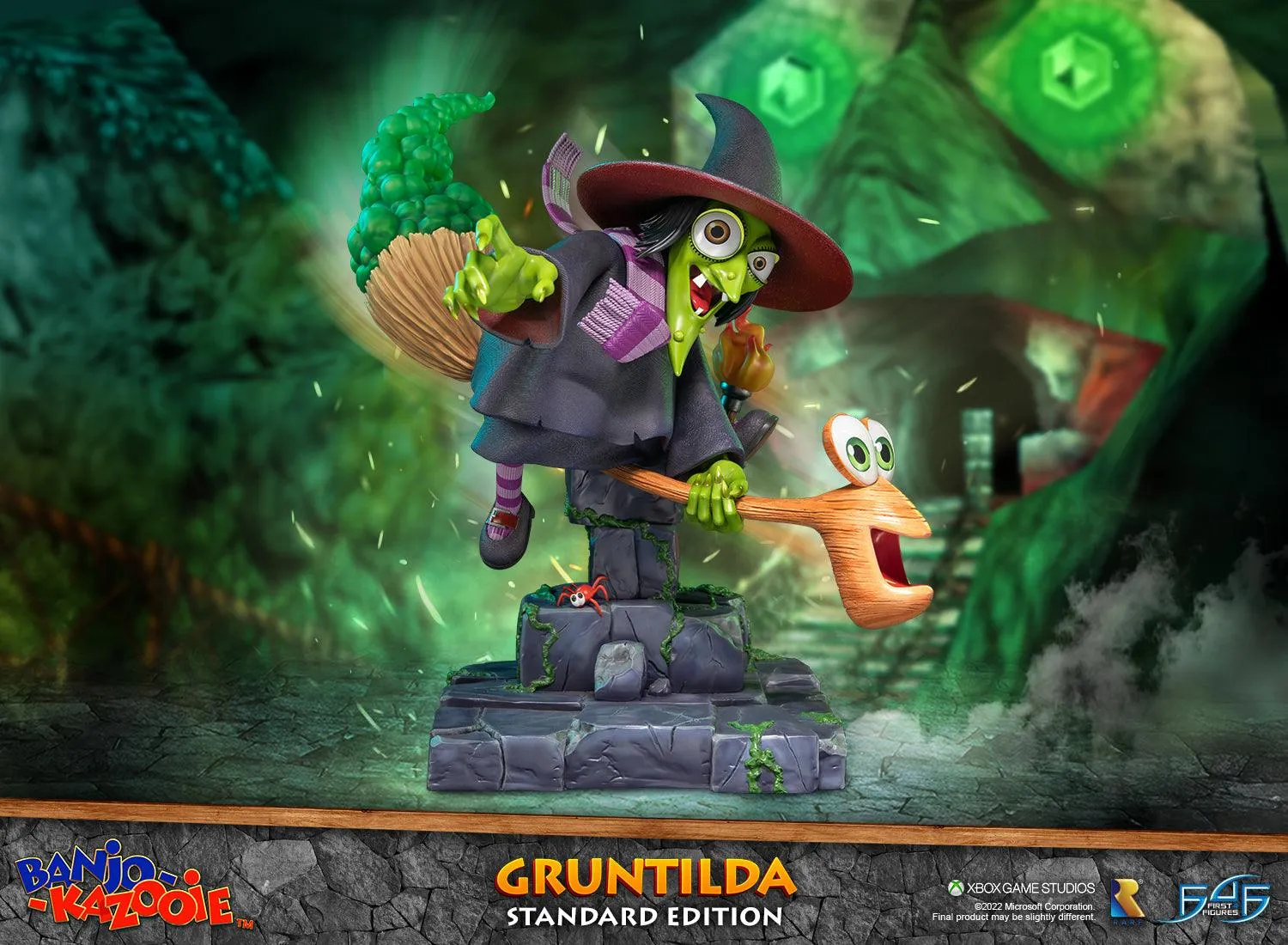 First 4 Figures Banjo-Kazooie Gruntilda statueta rasina Standard