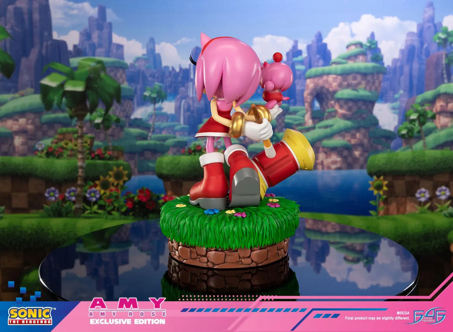 First 4 Figures Sonic Amy statuetă rășină Exclusive Chao