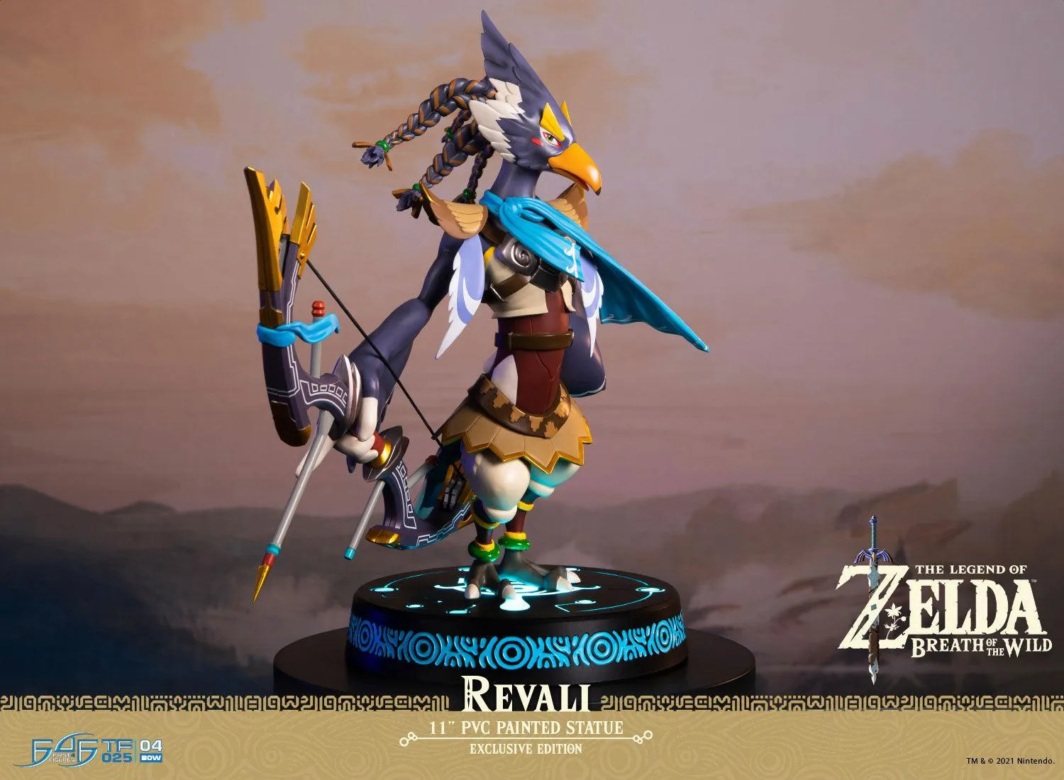 First 4 Figures Zelda Breath of the Wild Revali statuetă PVC Exclusive LED