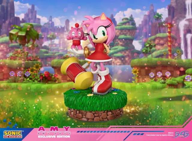 First 4 Figures Sonic Amy statuetă rășină Exclusive Chao