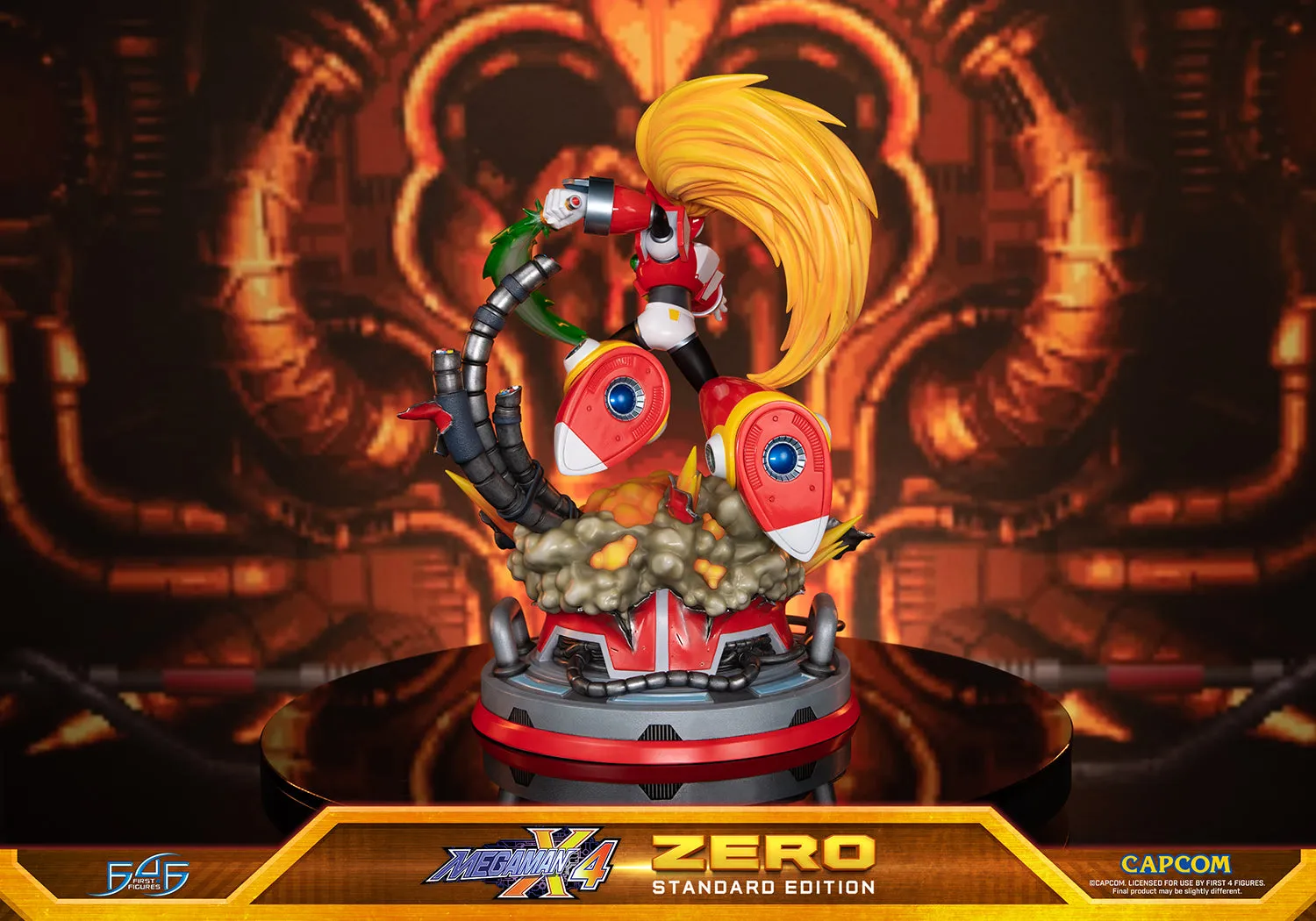 First 4 Figures Mega Man X Zero statuetă Standard 43 cm