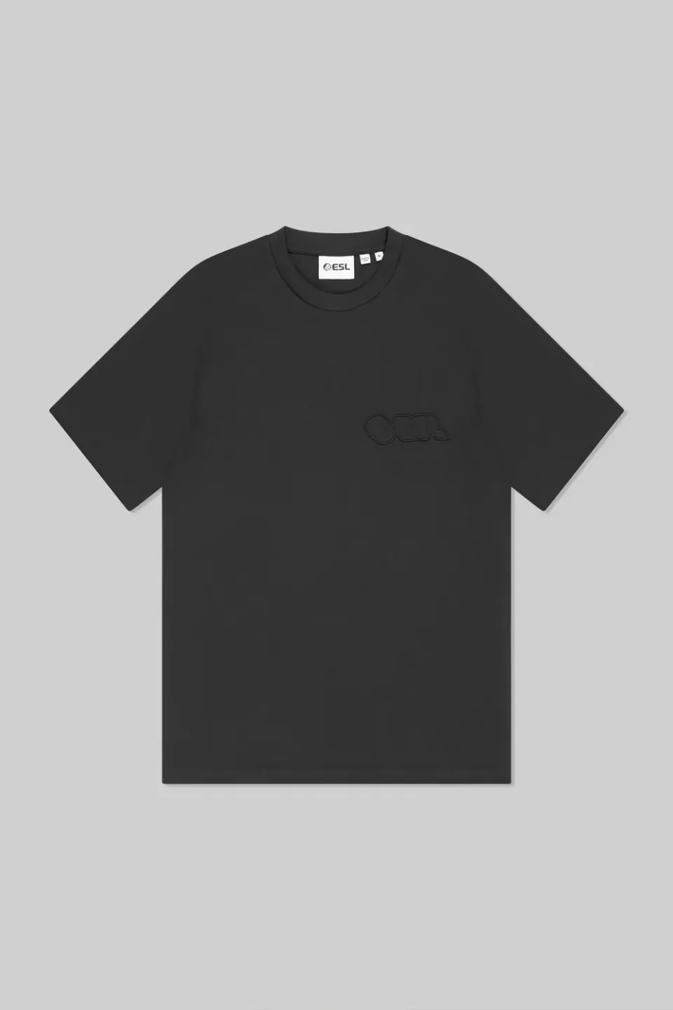 ESL Crosshairs tricou negru tehnic 400 GSM broderie