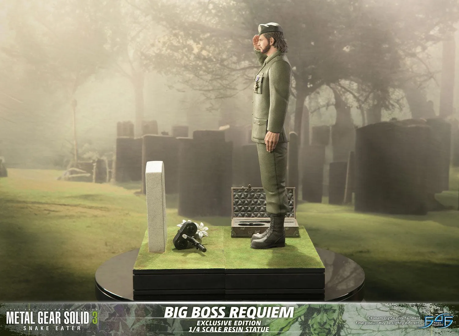 First 4 Figures Big Boss Requiem statueta rasina exclusiva