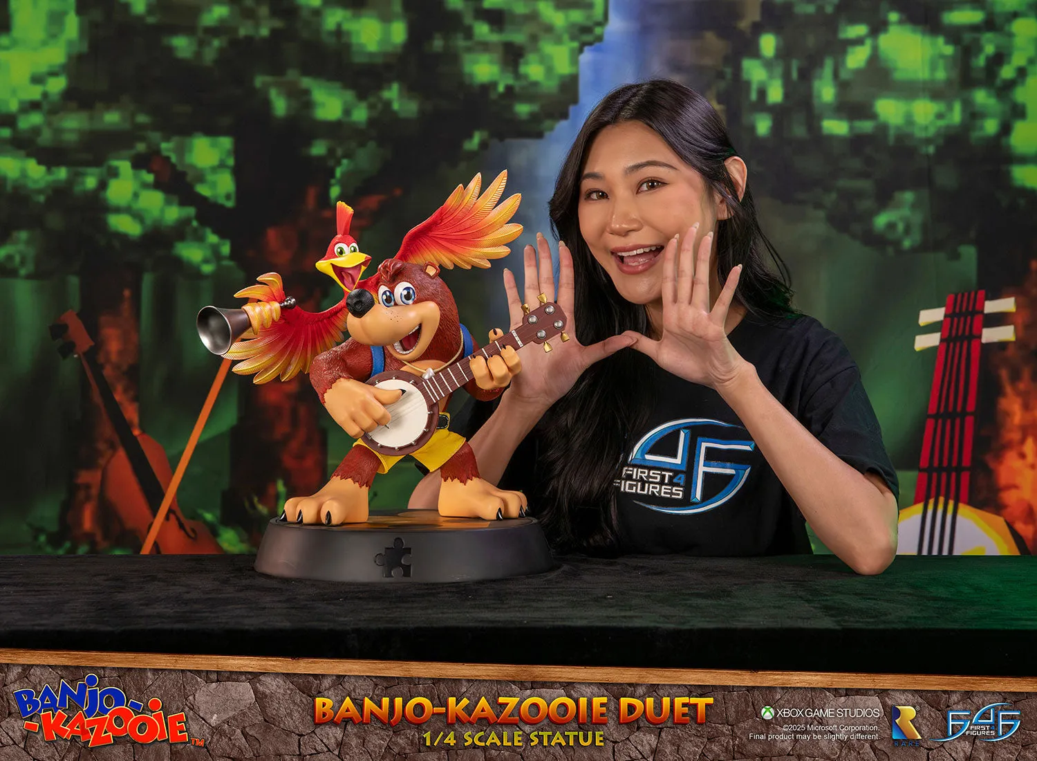 First 4 Figures Banjo-Kazooie Duet statuetă 1/4 40 cm