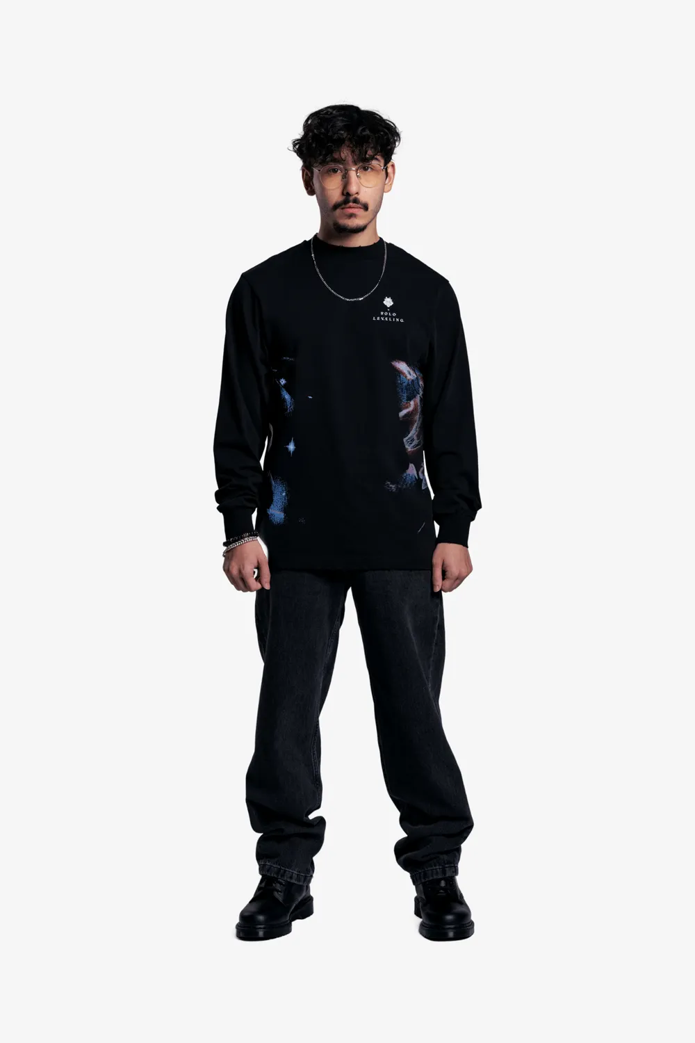 G2 Esports Solo Leveling Power longsleeve bumbac