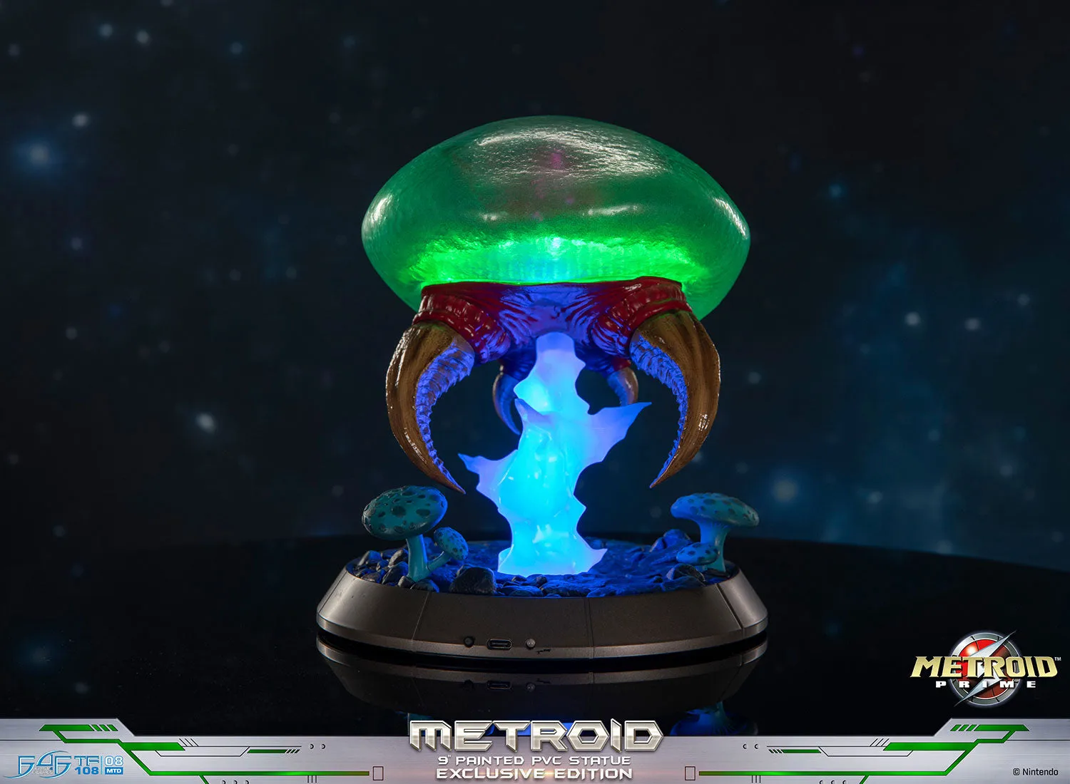 First 4 Figures Metroid Prime statuetă PVC Exclusive LED