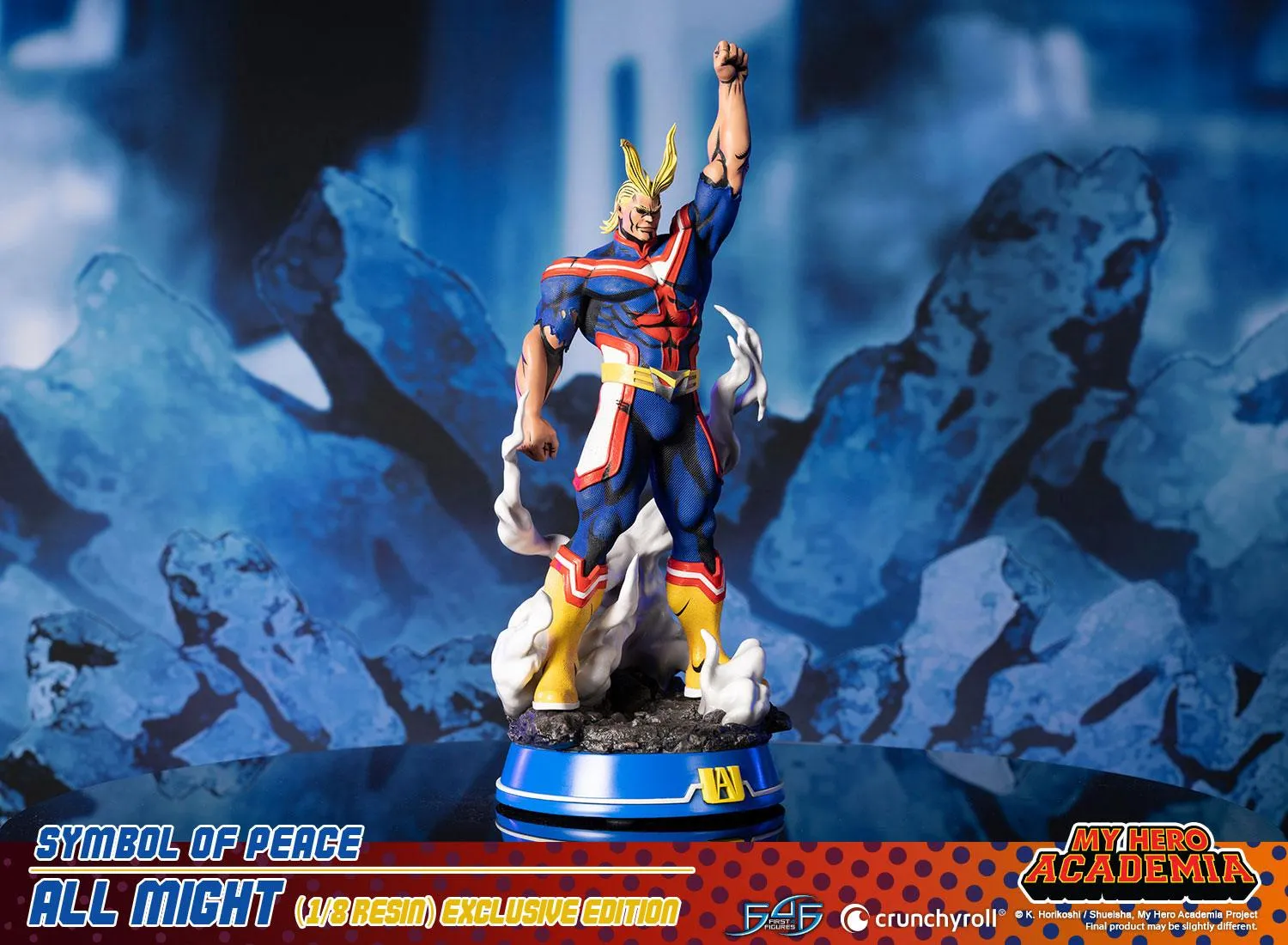 First 4 Figures My Hero Academia Symbol of Peace All Might statuetă Exclusive 1/8