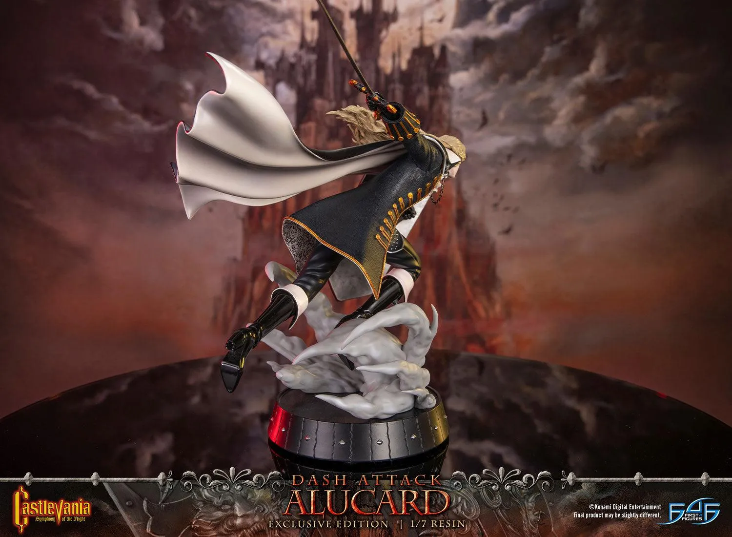 First 4 Figures Castlevania Alucard Dash Attack statueta scut