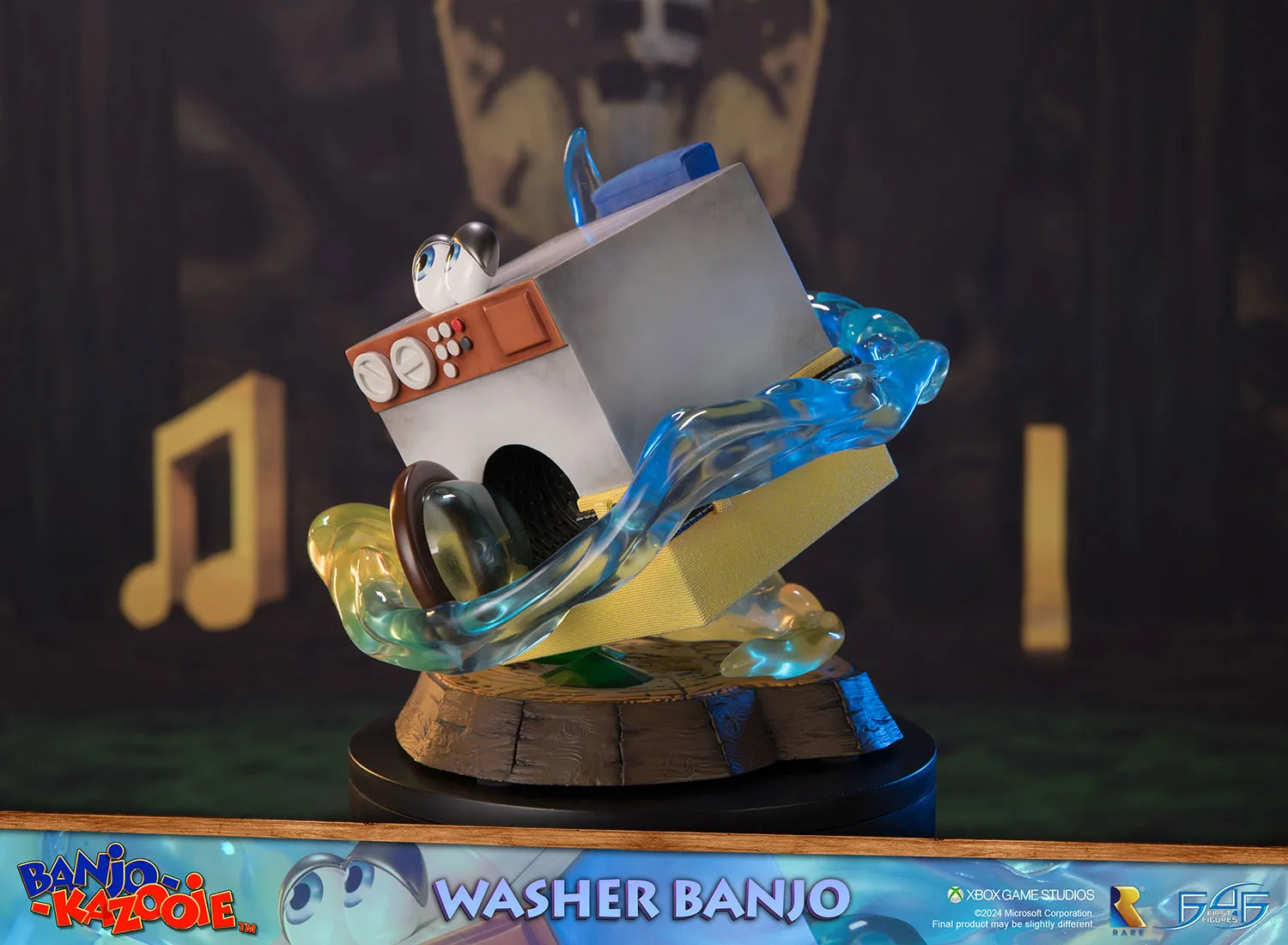 First 4 Figures Banjo-Kazooie Washer Banjo statuetă rășină