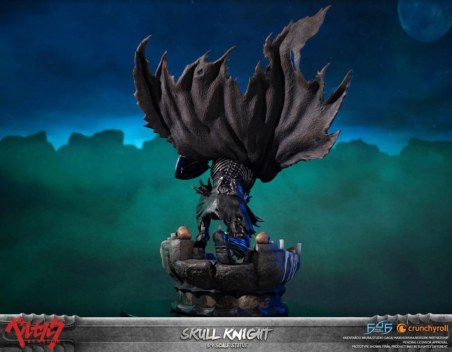 First 4 Figures Berserk Skull Knight statueta Standard rasina