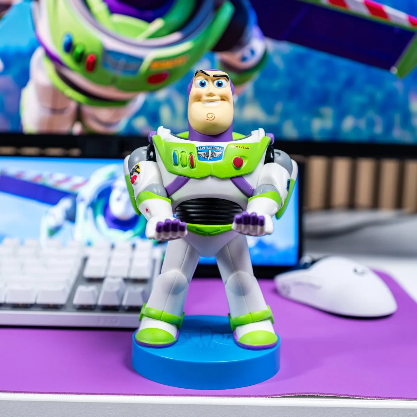 Exquisite Gaming Cable Guys Buzz Lightyear suport controller