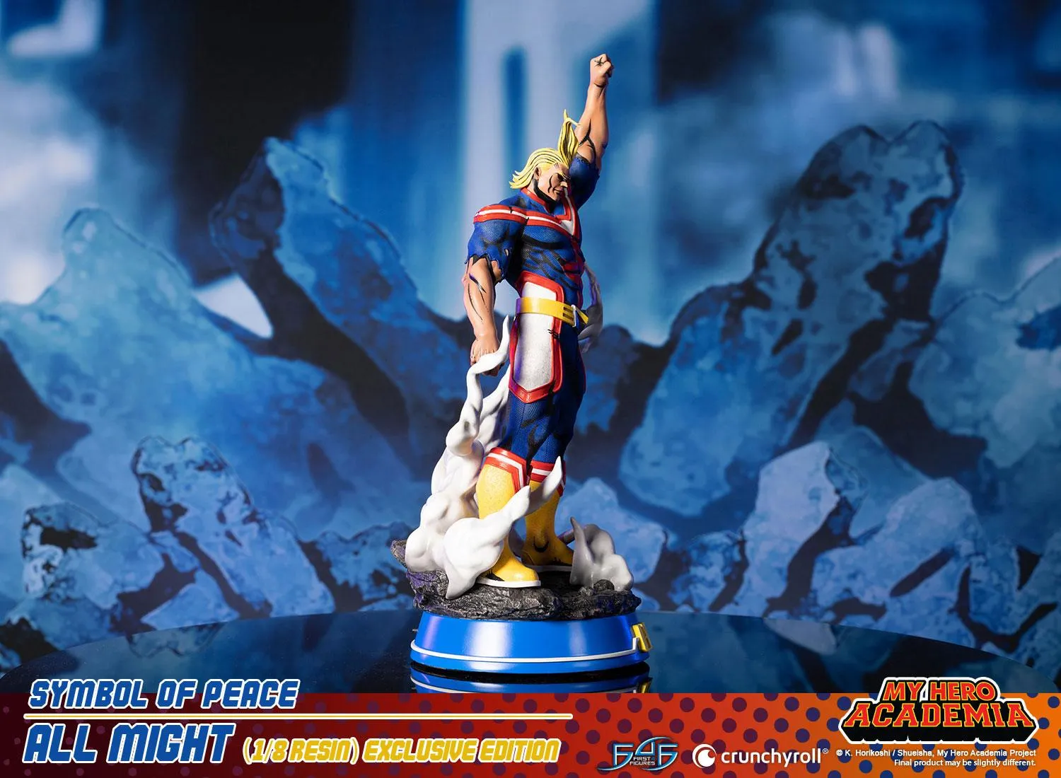 First 4 Figures My Hero Academia Symbol of Peace All Might statuetă Exclusive 1/8