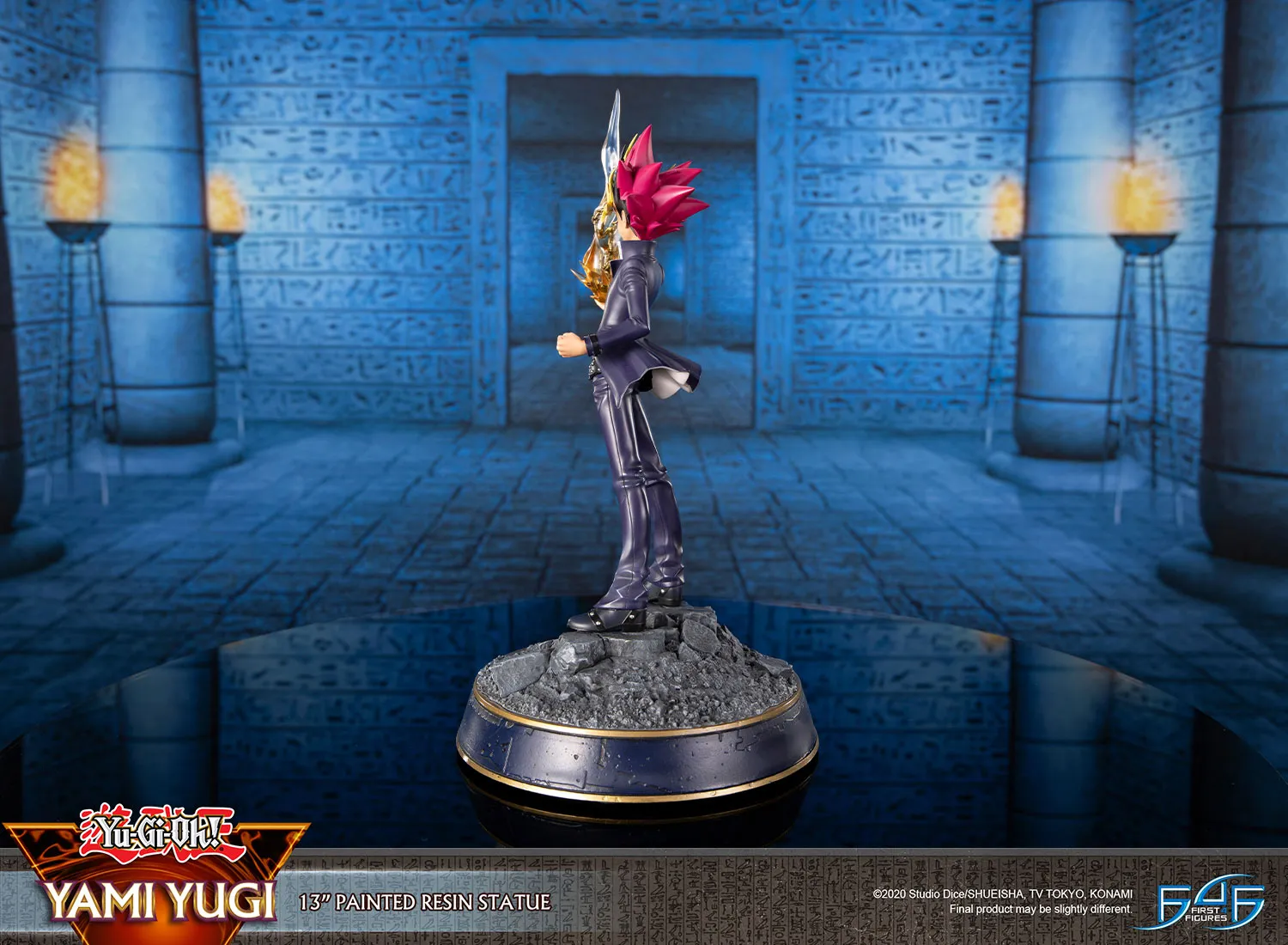First 4 Figures Yu-Gi-Oh Yami Yugi Statuetă Puzzle Mileniului