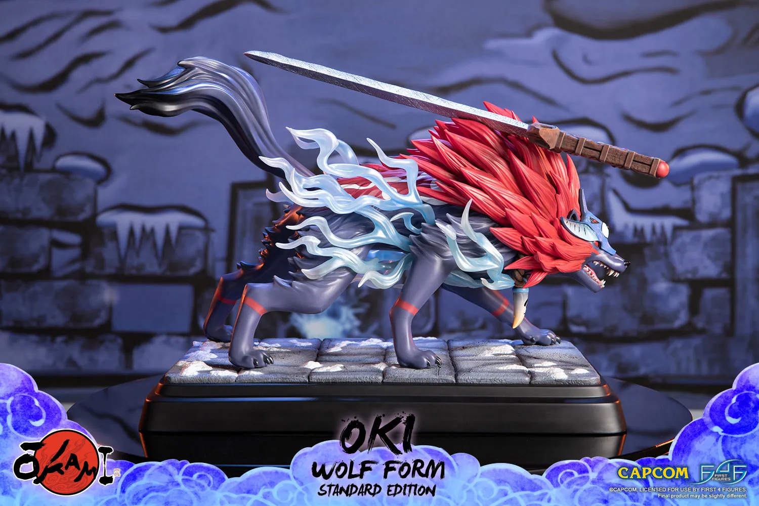 First 4 Figures Okami Oki Wolf statueta Standard 35 cm