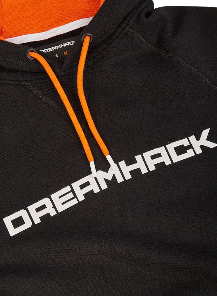 DreamHack Classic hanorac negru bumbac-polar 4XL