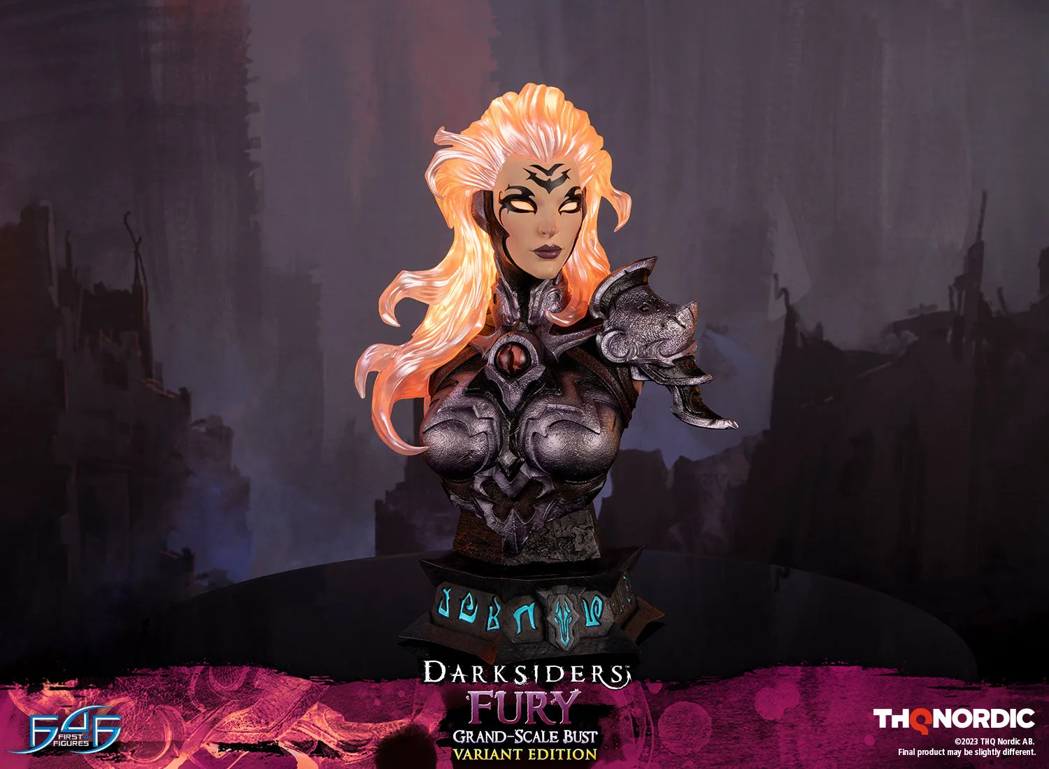 First 4 Figures Darksiders Fury Bust Variant statuetă LED