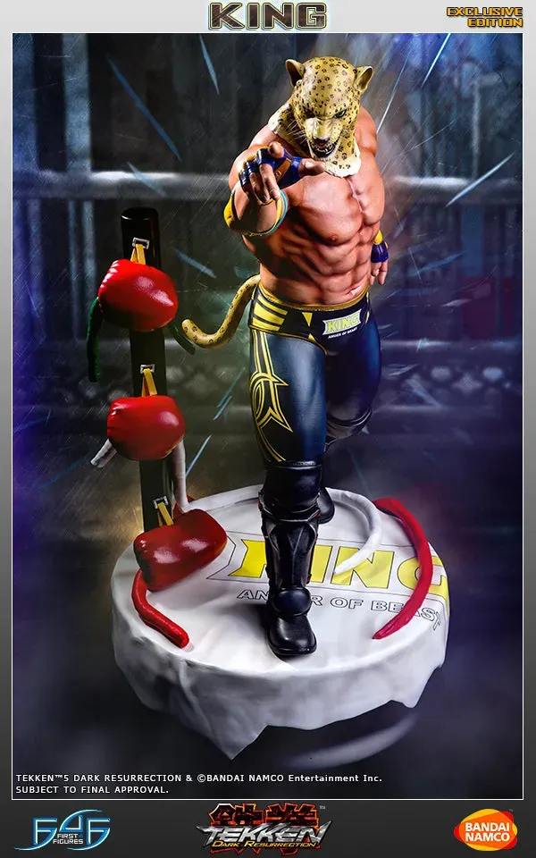 First 4 Figures King Tekken 5 DR statuie polystone Exclusive