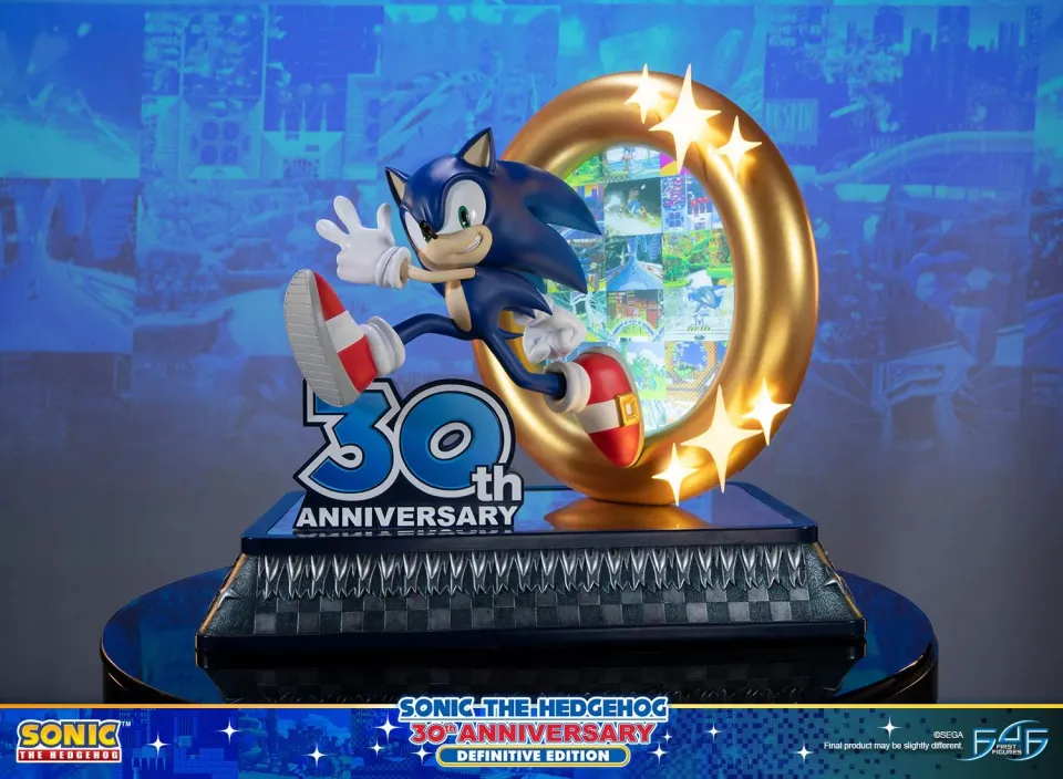 First 4 Figures Sonic 30th Anniversary diorama Definitive LED