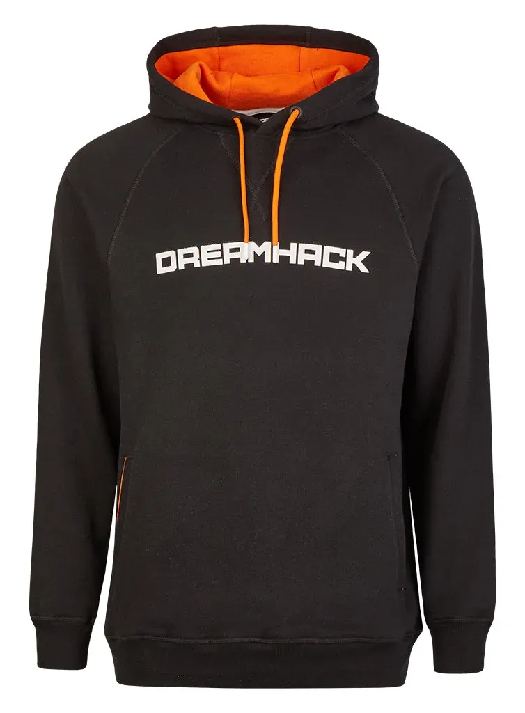 DreamHack Classic hanorac negru bumbac-polar 4XL