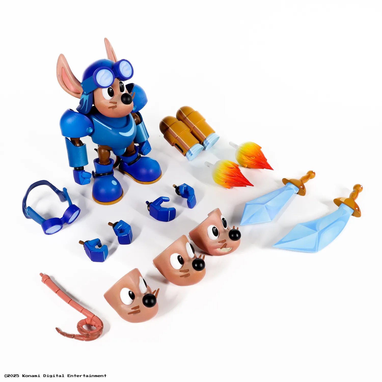 Premium DNA Rocket Knight Sparkster figurina 11cm standard