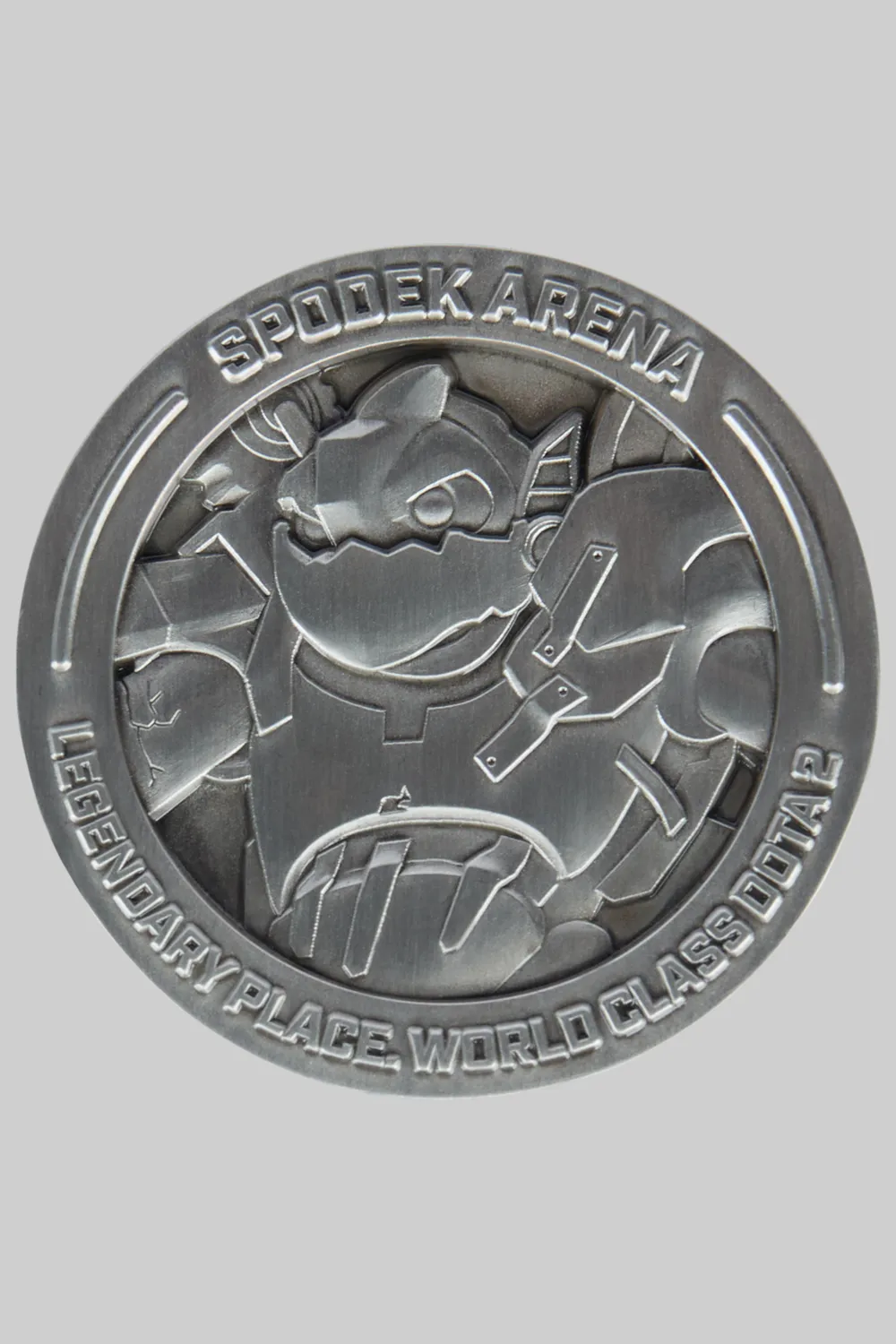 ESL One moneda Katowice 2019 argintie colectie