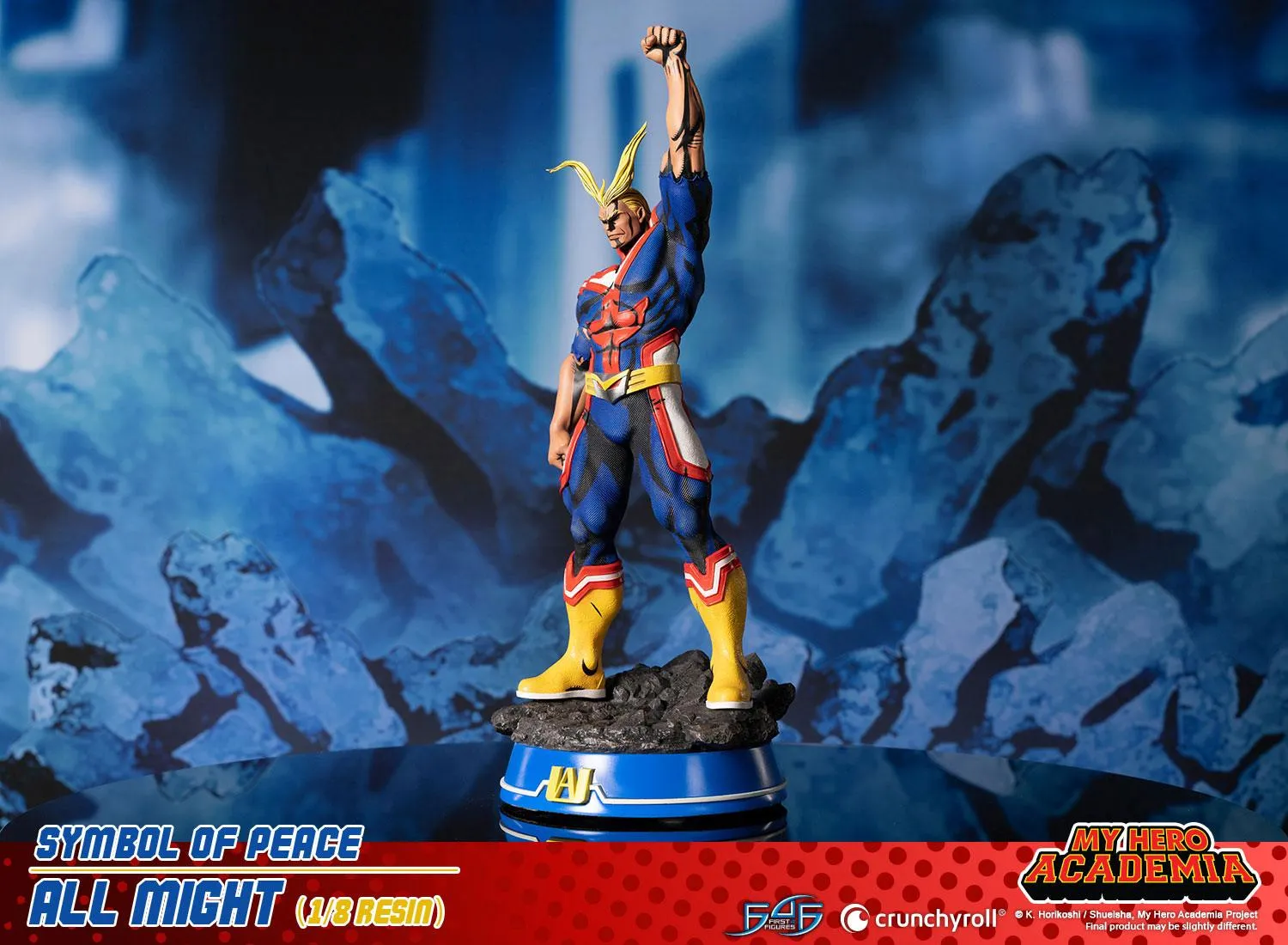 First 4 Figures All Might statueta 1/8 rasina victorie