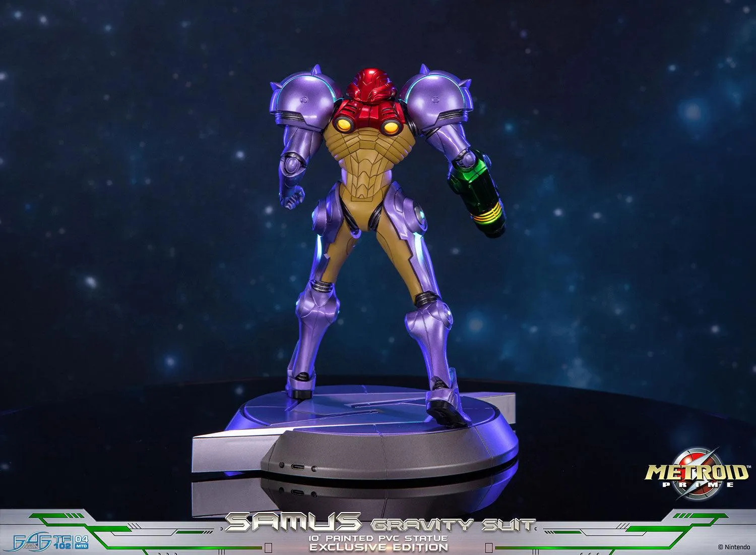 First 4 Figures Samus Gravity Suit statuetă PVC Exclusive