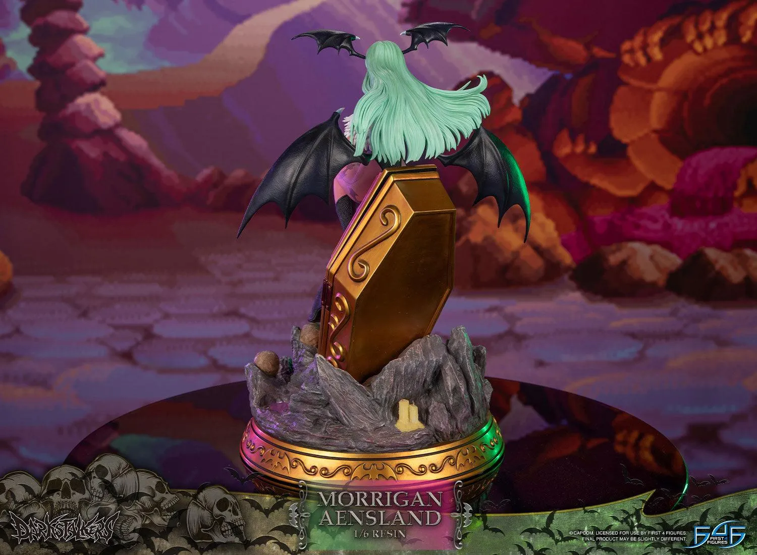 First 4 Figures Darkstalkers Morrigan statuetă rășină 1/6