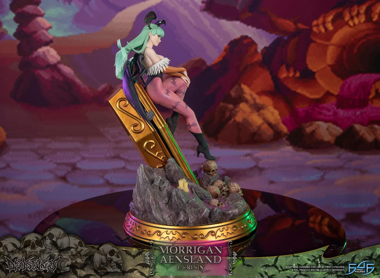 First 4 Figures Darkstalkers Morrigan statuetă rășină 1/6