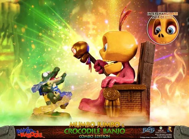 First 4 Figures Banjo-Kazooie Mumbo Jumbo statuetă Combo Edition