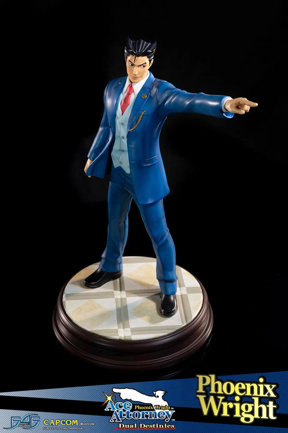 First 4 Figures Phoenix Wright Dual Destinies statuetă standard