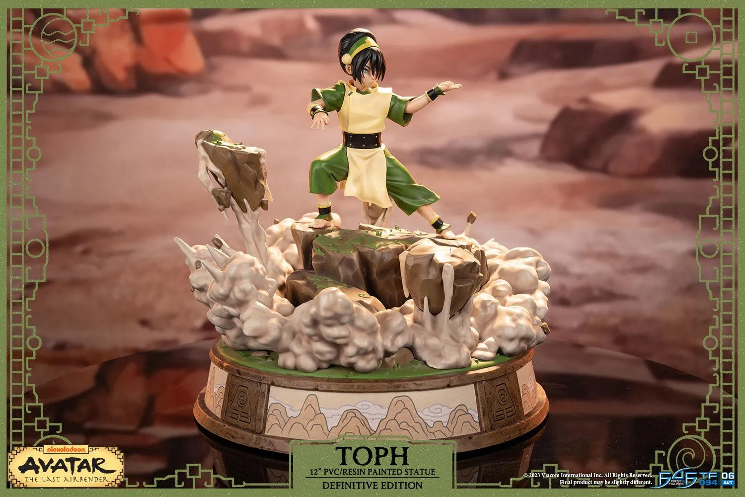 First 4 Figures Avatar Toph figurină Definitive Edition PVC