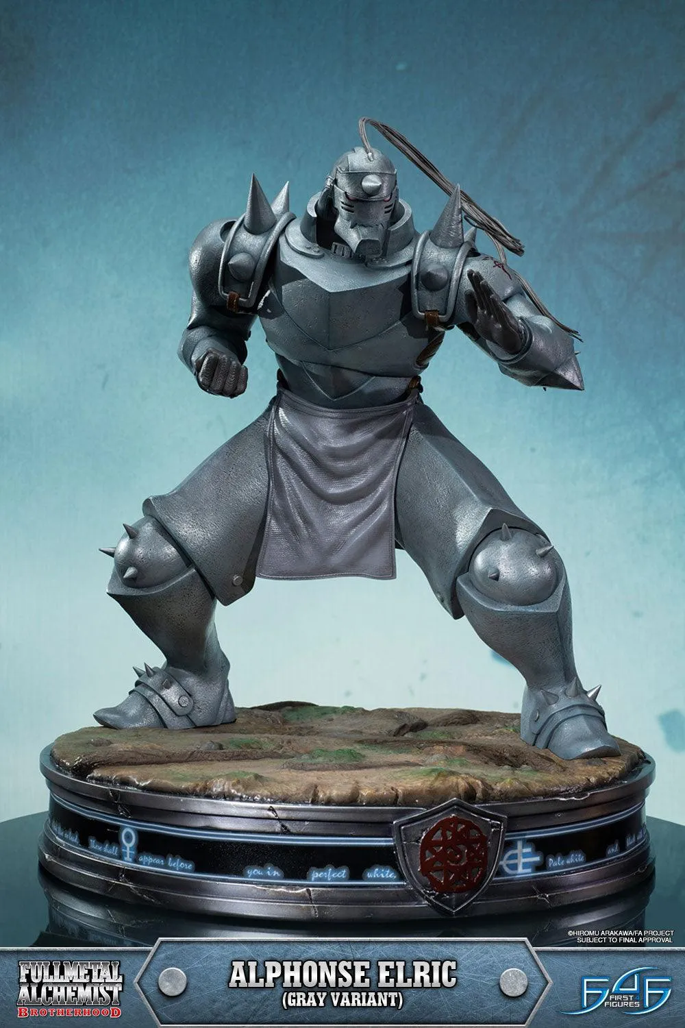 First 4 Figures Fullmetal Alphonse Elric statueta gri Regular