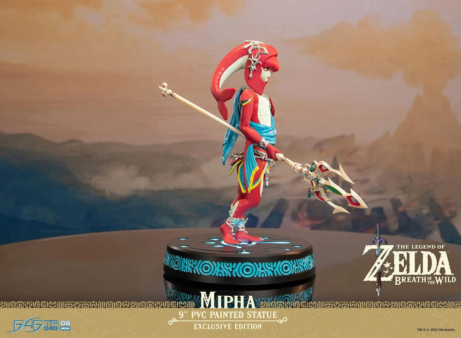 First 4 Figures Zelda Mipha statuetă PVC Exclusive Edition cu LED